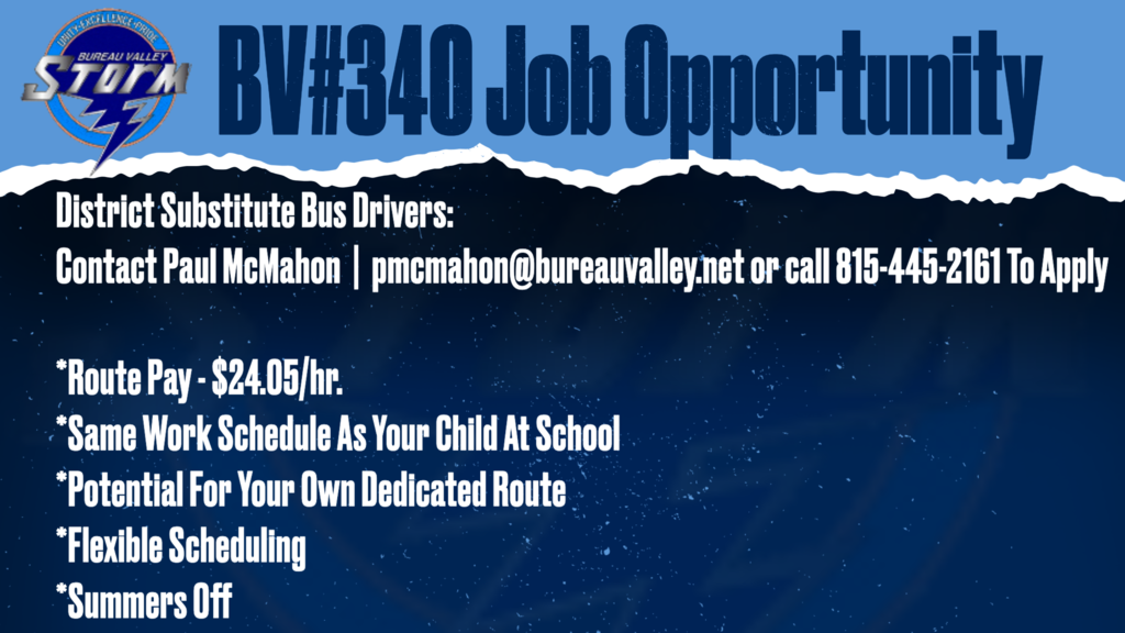 Substitute Bus Driver Positions